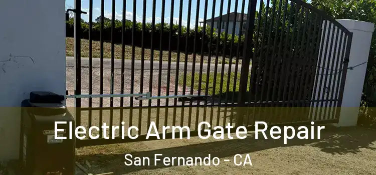 Electric Arm Gate Repair San Fernando - CA